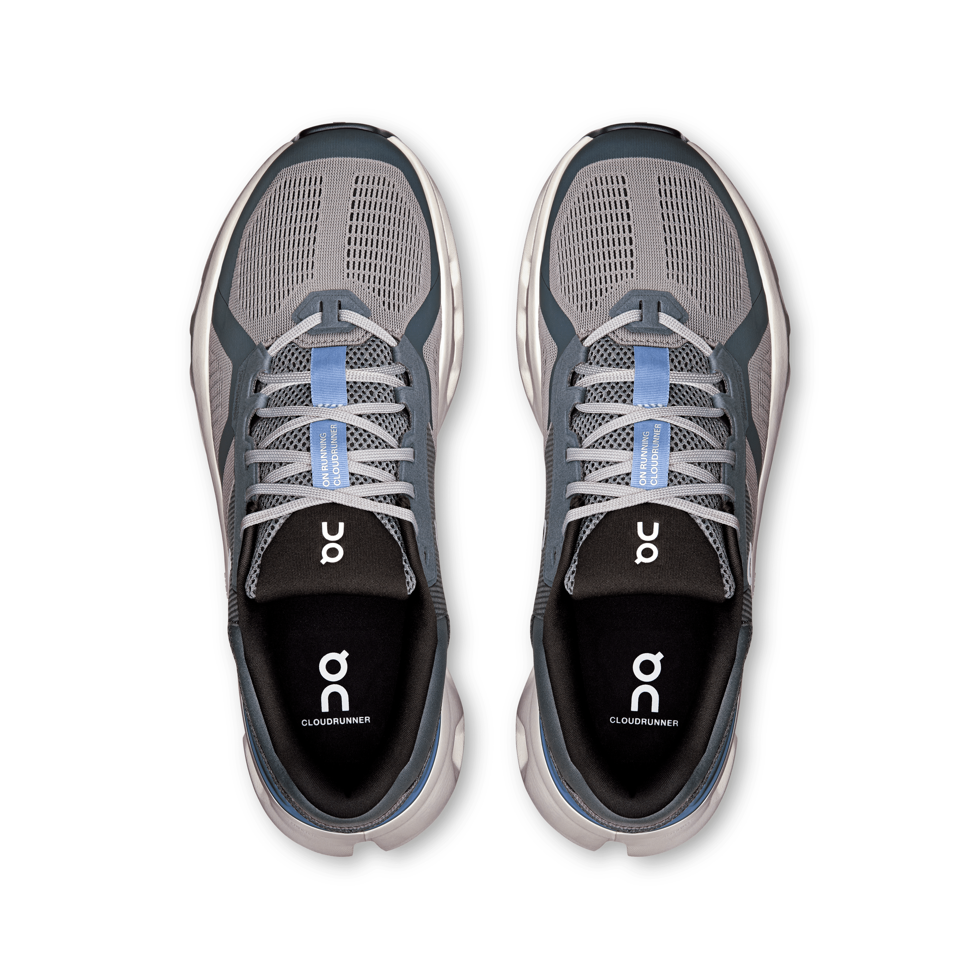 On Men's Cloud Runner 2 Alloy Chambray